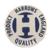 Parche Harrows Darts Sew-On Badge Round - 2