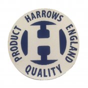 Parche Harrows Darts Sew-On Badge Round