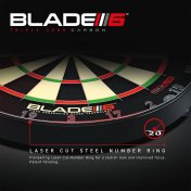 Diana Winmau Blade 6 Triple Core Dartboard - 5