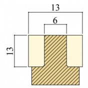 Virola Longoni JBR Piramide D13 D6 H13 - 2