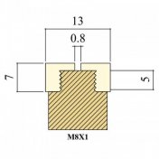 Virola Longoni JBR CARAMBOLA C69-E69-K69-C71-E71 - 2