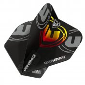 Plumas Winmau Darts Rhino Black Grey  Orange Standard - 3