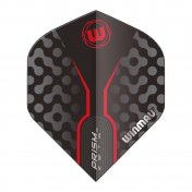 Plumas Winmau Darts Prism Zeta Black, Grey Red Standard - 1