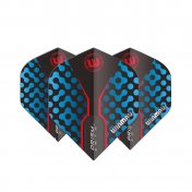 Plumas Winmau Darts Prism Zeta Black, Blue Red Standard - 3