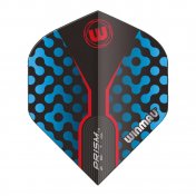 Plumas Winmau Darts Prism Zeta Black, Blue Red Standard