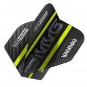 Plumas Winmau Darts Prism Alpha MVG 2021 Black Green Standard - 2