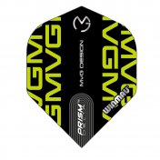 Plumas Winmau Darts Prism Delta MvG 2021 Black Print Standard - 1