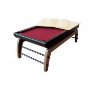 Mesa Billar Americano Montego + Tapa de Comedor 6.2 ft - 6