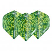Plumas Winmau Darts Mega Standard Green - 3
