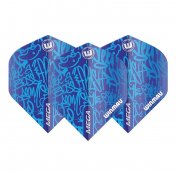Plumas Winmau Darts Mega Standard Blue - 3