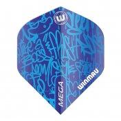 Plumas Winmau Darts Mega Standard Blue - 1