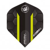 Plumas Winmau Darts Prism Alpha Black Green Hexagon - 1