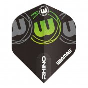 Plumas Winmau Darts Rhino Black Grey Green