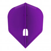 Plumas L-style Champagne Flights L3PRO Shape Deep Purple 