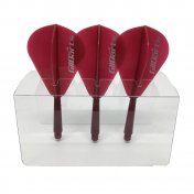 Pluma Gildarts Fantail Roja M 27.5mm - 2