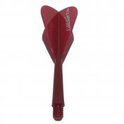 Pluma Gildarts Fantail Roja M 27.5mm - 3