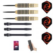 Juego Dardos Gildarts Mocking Laton Punta Metal 20g - 1