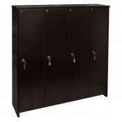 Armario Taquera Mueble 4 Tacos Negro 106x107x28 - 2