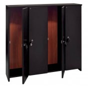 Armario Taquera Mueble 4 Tacos Negro 106x107x28 - 1