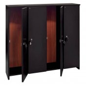 Armario Taquera Mueble 4 Tacos Negro 106x107x28 - 1