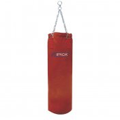 Saco De Boxeo De Lona, Suspensión Mediante Cadena 120 X 40 Cm - 1