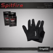 Guante Billar Spitfire DX Original Negro Zurdo (Mano Derecha) - 3
