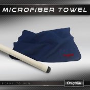 Paño Microfibra Towel Original Limpieza Taco Billar Color Negro - 2