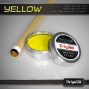 Original Yellow Wax For Tips Cera Lipiadora Flecha Taco Billar - 3