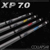 Taco Billar Americano Collapsar Break Jump XP 7.0 Cue Blue 19.5oz 13mm - 2