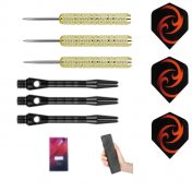 Pack Juego Dardos Gildarts Laton Punta Metal 20g + Funda + Repuestos - 2