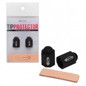 Tip Protector taco billar Kamui Negro 2 Unid 11.75-14mm + Pulidor de puntas - 2