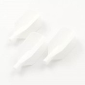  Plumas Flights Darts Cuesoul Tero AK4 Blanca Slim  - 3