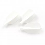  Plumas Flights Darts Cuesoul Tero AK4 Blanca Slim  - 1