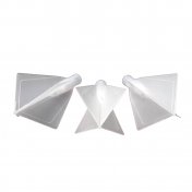  Plumas Flights Darts Cuesoul Tero AK4 Clear Diamond  - 2