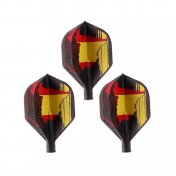  Plumas Flights Darts Cuesoul Tero AK4 Bandera España Standard  - 2