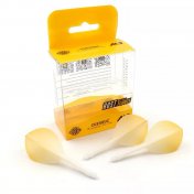  Plumas Flights Darts Cuesoul Tero AK5 Gradation Amarillo Teardrop S  - 3
