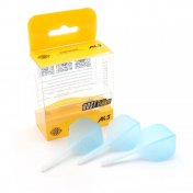  Plumas Flights Darts Cuesoul Tero AK5 Gradation Azul Standard S  - 3