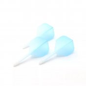  Plumas Flights Darts Cuesoul Tero AK5 Gradation Azul Standard S 