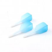  Plumas Flights Darts Cuesoul Tero AK5 Gradation Azul Slim M  - 1