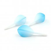  Plumas Flights Darts Cuesoul Tero AK5 Gradation Azul Teardrop S  - 1