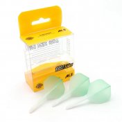  Plumas Flights Darts Cuesoul Tero AK5 Gradation Light Green Standard S  - 3