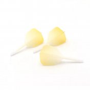  Plumas Flights Darts Cuesoul Tero AK5 Gradation Amarillo Shape L  - 2