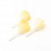  Plumas Flights Darts Cuesoul Tero AK5 Gradation Amarillo Shape L  - 1