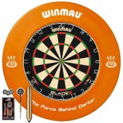 Diana Winmau Blade 6 Dartboard + Surround + Dardos - 1