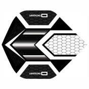Pluma Dardos Datadart HEX Flight Black/White  - 3