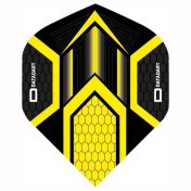 Pluma Dardos Datadart HEX Flight Yellow/Black  - 1