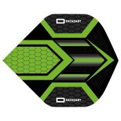 Pluma Dardos Datadart HEX Flight Black/Green - 2