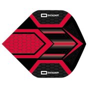 Pluma Dardos Datadart HEX Flight Black/Red - 2