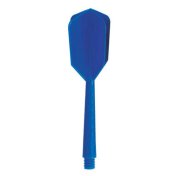  Plumas Aleta Viper Bar Flights 1/4 Azul 25 unidades  - 1