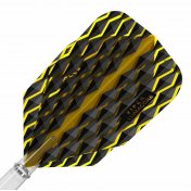 Pluma Dardos Viper Flights Lumacore  Standard Yellow Black - 3
